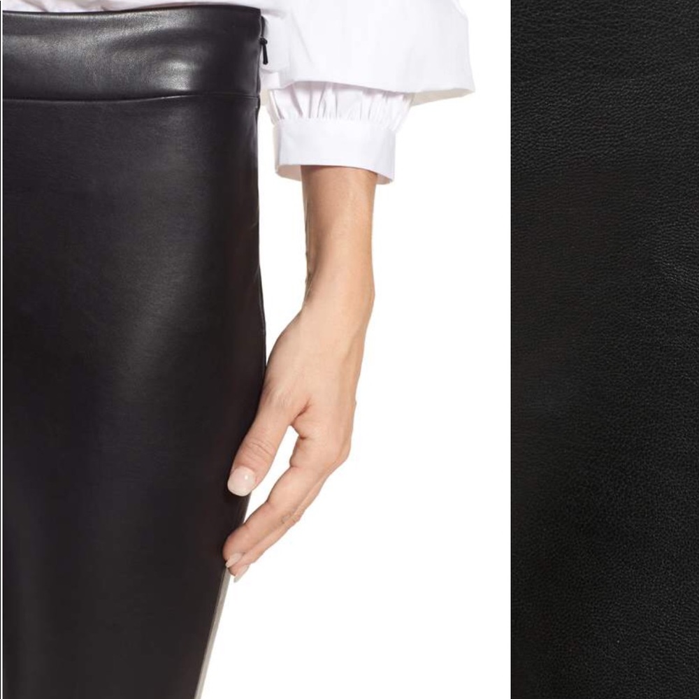 High Waist Faux Leather Leggings Leith - Picture 5 of 7